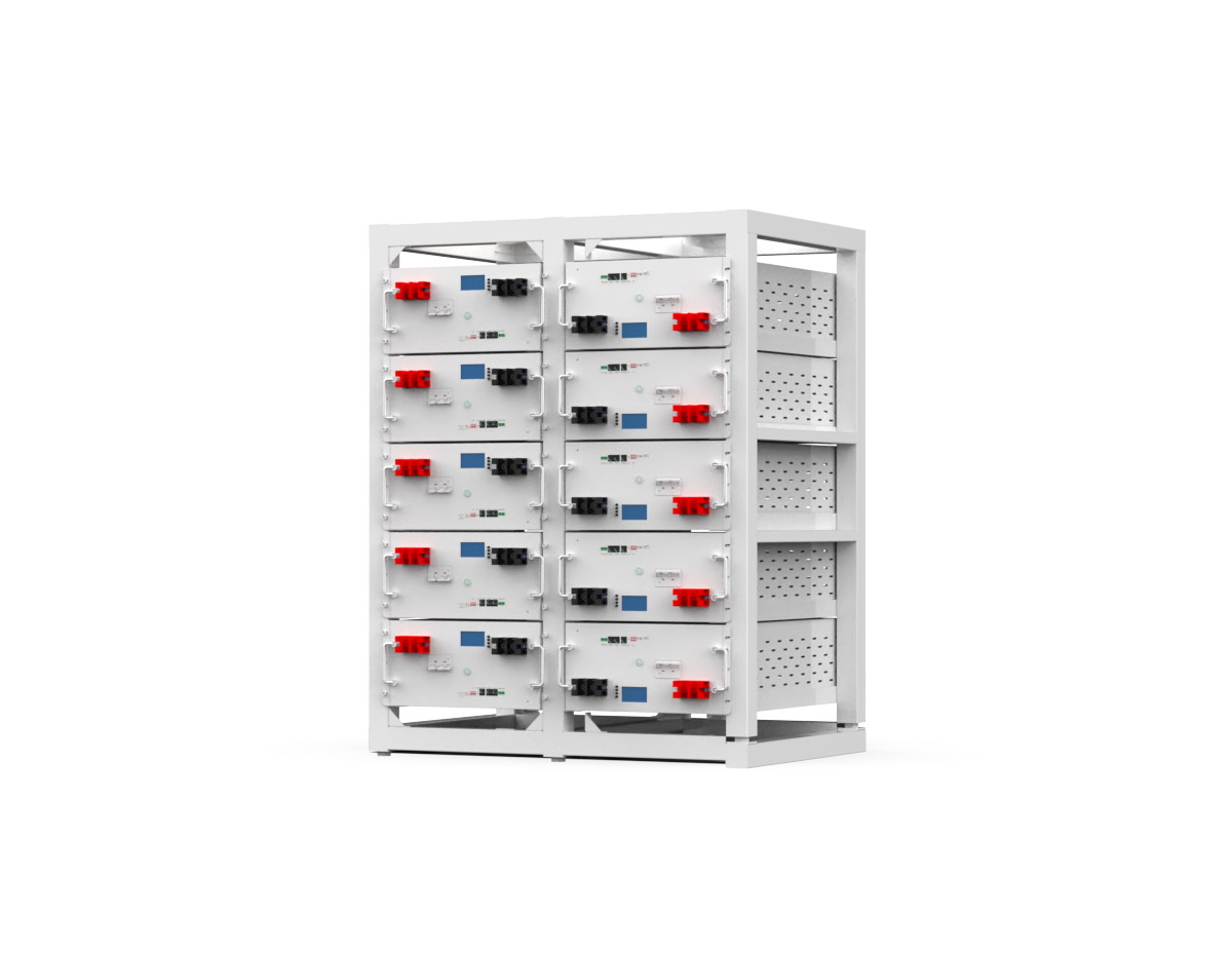 CC512400A 120kWh 51.2V Low Voltage Rack mount LFP Commercial and Industrial Energy Storage System