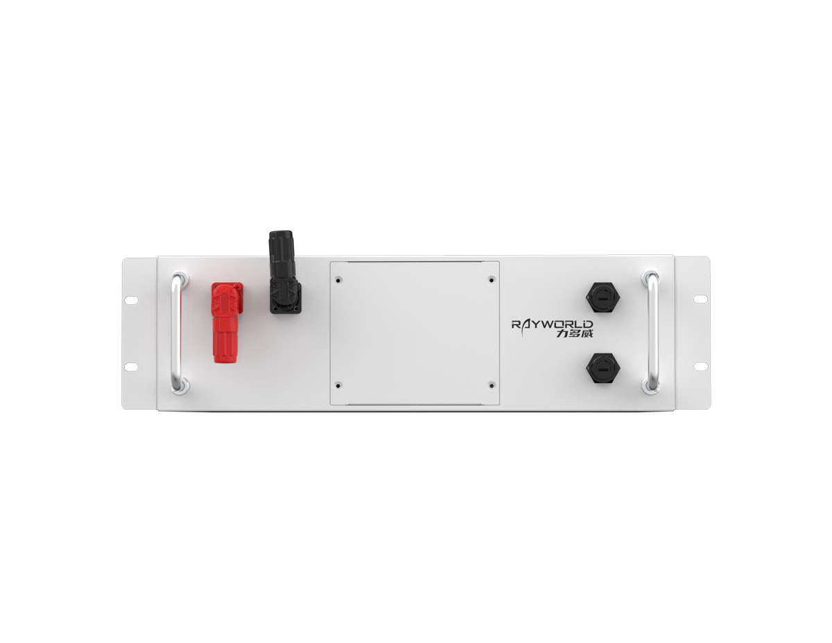 51.2V~800V 100Ah 5kWh~80kWh 19 inch Rack-mounted LiFePO4 Lithium Battery for High Voltage C&I ESS (Rayworld HX51100B, CC614100A, CC819100A)