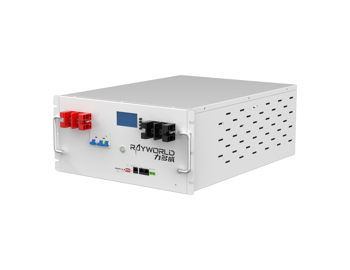 51.2V 200Ah~2400Ah 10kWh~120kWh 122kWh 19 inch Rack-mounted LiFePO4 Lithium Battery for C&I ESS with RS485 and CAN-bus (Rayworld HX51200A, CC511200C, CC512400A)