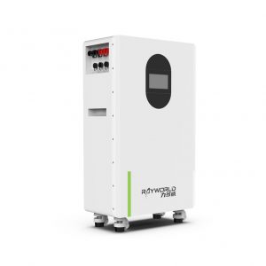 2.5kWh 25.6V 100Ah IP65 Wheeled LiFePO4 Lithium Battery 24V for Home-ESS with RS485 (Rayworld RHM25100A)