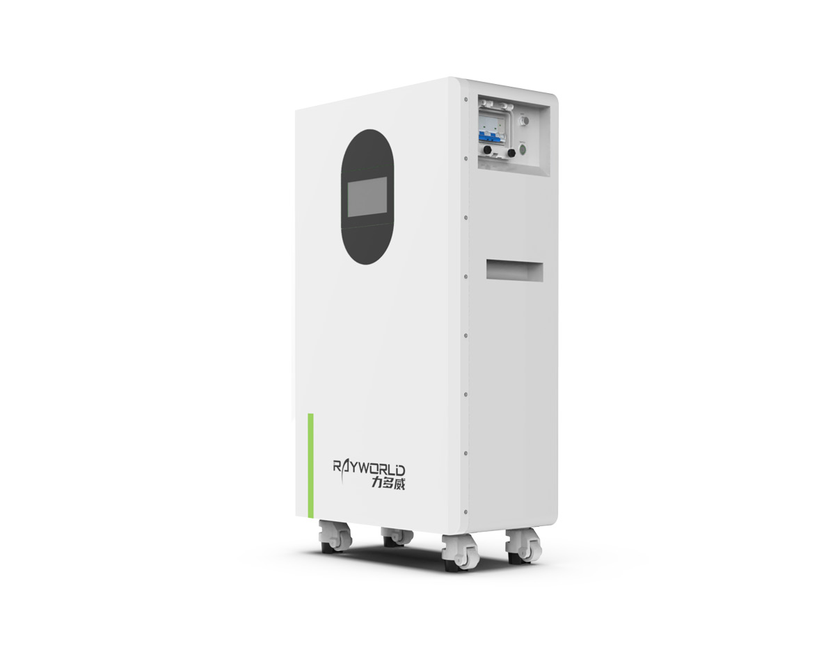 8kWh 25.6V 314Ah IP65 Wheeled LiFePO4 Lithium Battery 24V 300Ah for Home-ESS with RS485 and CAN-bus (Rayworld RHM25314A)