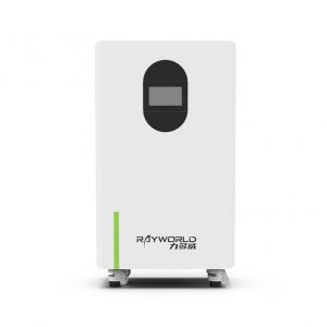 10kWh 51.2V 200Ah IP65 Wheeled LiFePO4 Lithium Battery for Home ESS - 200A Discharge (Rayworld RHM51200A)