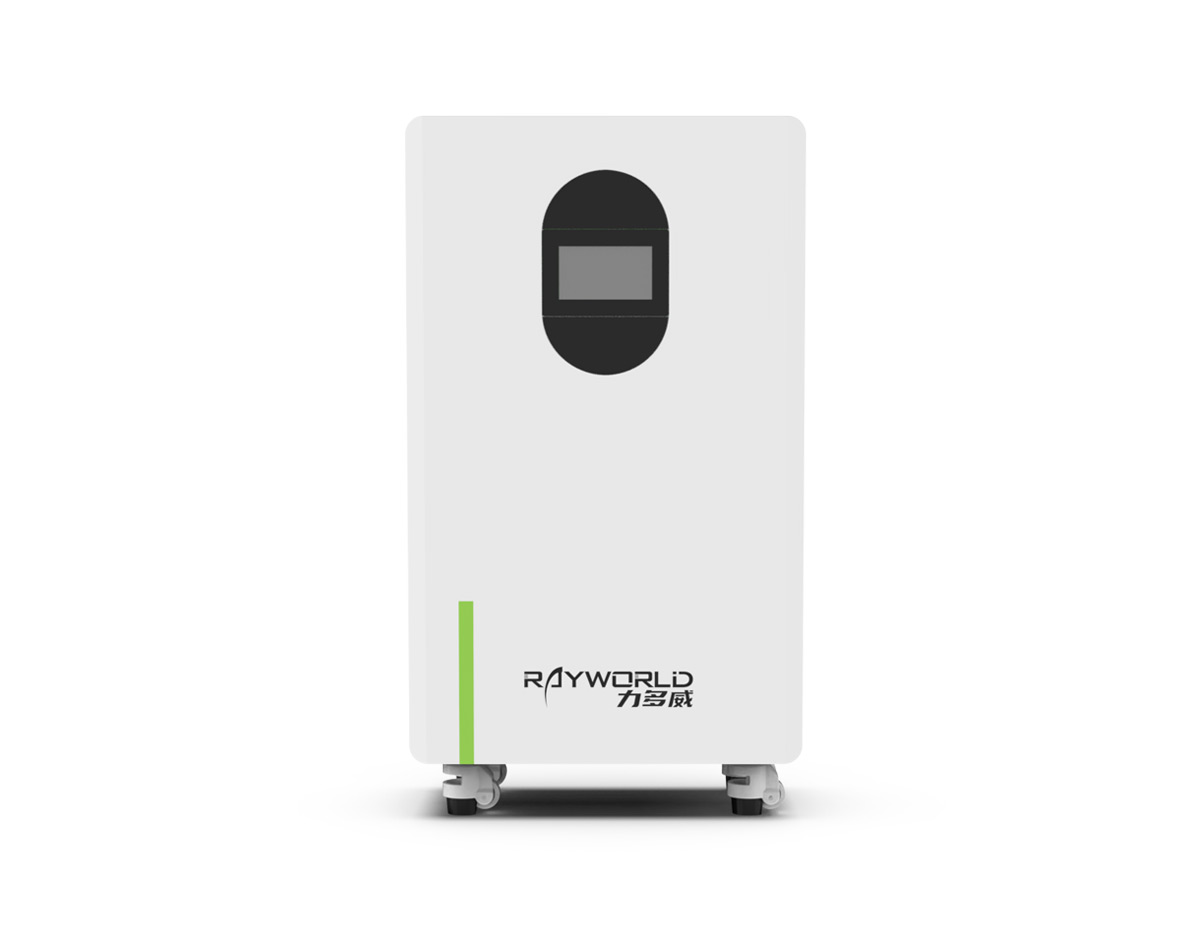 10kWh 51.2V 200Ah IP65 Wheeled LiFePO4 Lithium Battery for Home ESS - 200A Discharge (Rayworld RHM51200A)