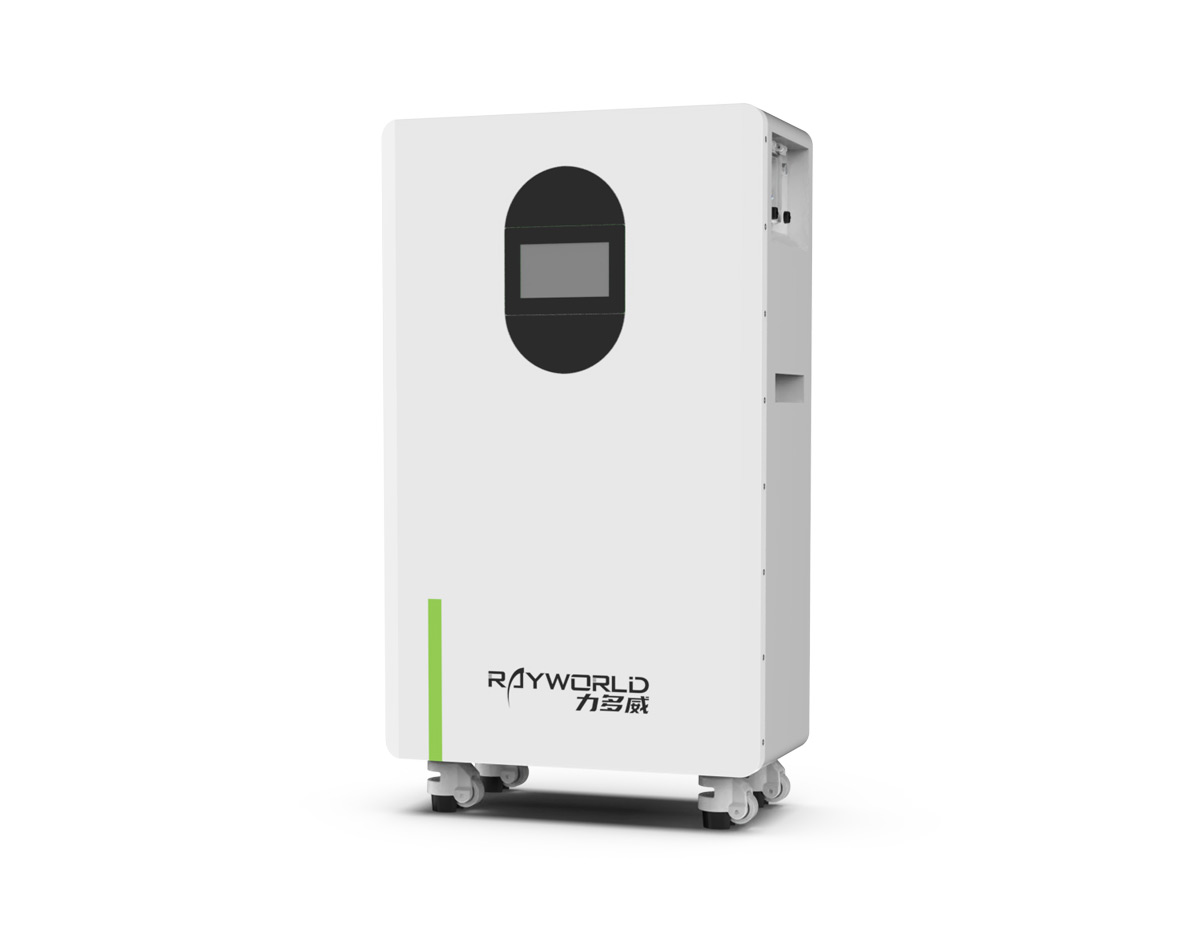 16kWh 51.2V 300Ah 314Ah IP65 Wheeled LiFePO4 Lithium Battery for Home ESS with RS485 communicaition function (Rayworld RHM51314A)