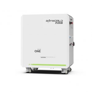 16kWh 51.2V 314Ah 300Ah Wheeled LiFePO4 All-in-One Built-in 12kW Inverter PCS with RS485 (Rayworld RHM51314B)