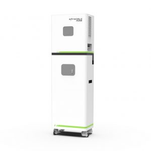 16kWh 51.2V 314Ah 300Ah Wheeled LFP All-in-One for Home-ESS Built-in 6kW Inverter with WiFi App (Rayworld RHM51314C)