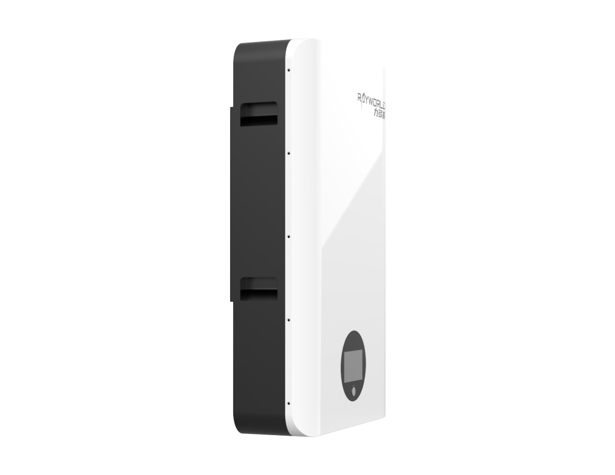 Wall-mounted LiFePO4 Battery 5.12kWh 25.6V 200Ah with RS485 and CAN (Rayworld RHW25200A)