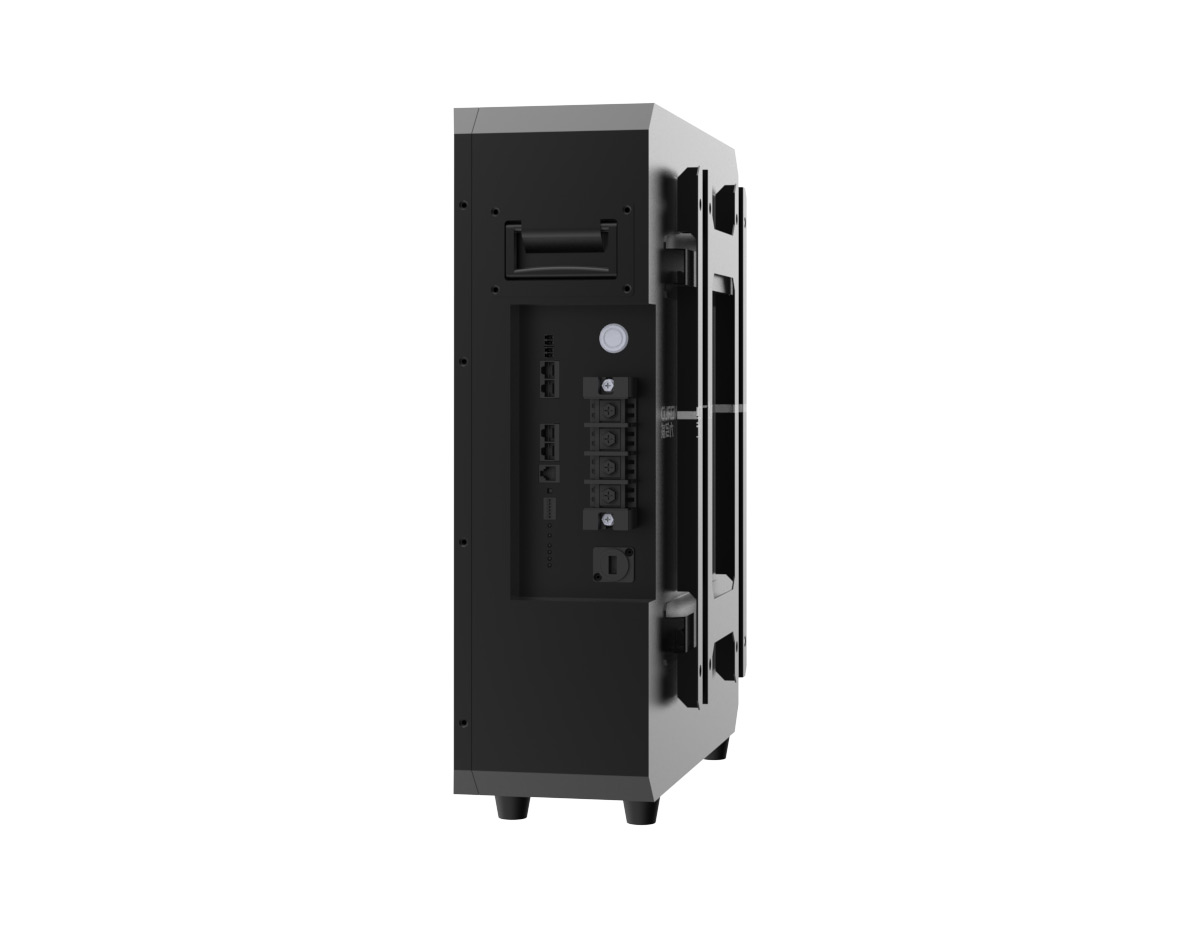 Wall-mounted LiFePO4 Battery 5.12kWh 51.2V 100Ah Terminals (Rayworld RHW51100B)
